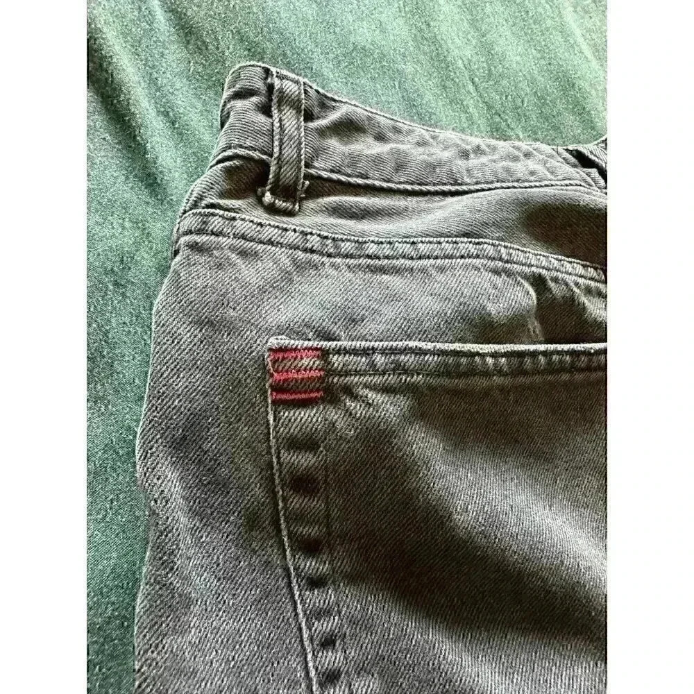 BDG black Jeans size 28 urban outfitters high waisted mom style wide leg - Picture 3 of 12